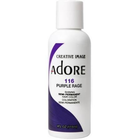 Adore Shining Semi-Permanent Haircolor #116 Purple Rage 4oz