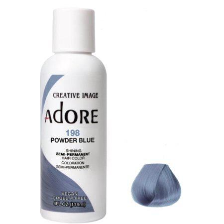 Adore Shining Semi-Permanent Haircolor #198 Powder Blue 4oz