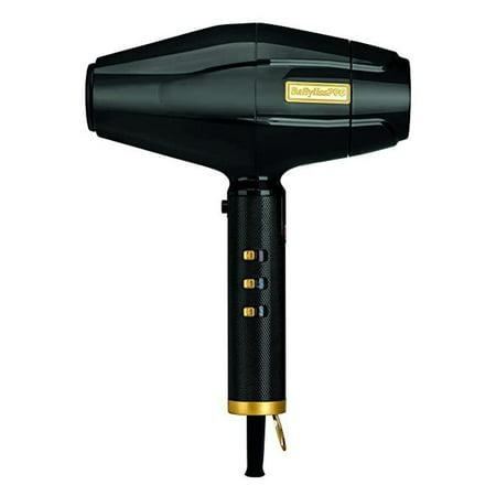 BaByliss Pro High-Performance Turbo GoldFX Hair Dryer (Black)