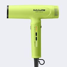 BaByliss Pro® Nano TitaniumTM Professional Nano Light Ionic Neon Yellow Hair Dryer