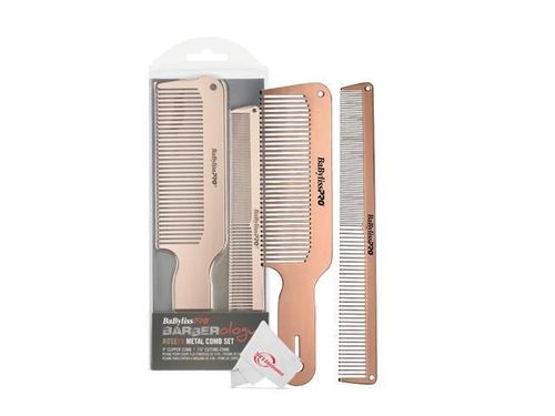 BaByliss Pro RoseFX Metal Comb 2-Pack