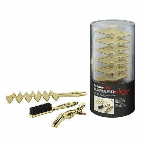 BaBylissPro Barberology Gold Hair Clips