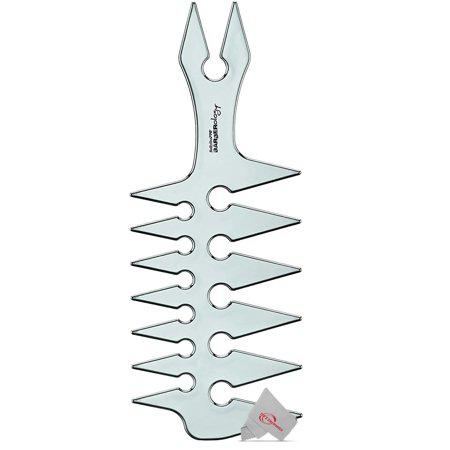 Babylisspro Barberology Wide Tooth Styling Comb Silver