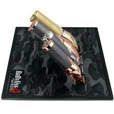 BaBylissPRO® Black Camo Magnetic Barber Mat w/ Magnetic Strip for Clippers & Trimmers