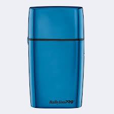 BaBylissPRO® FOILFX02 Limited Edition All-Metal Double-Foil Shaver (Blue)