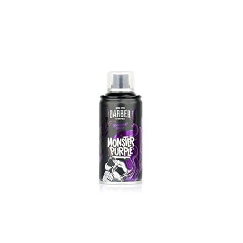 Barber Marmar Colour Hair Spray Monster Purple - 150 ml - Washable