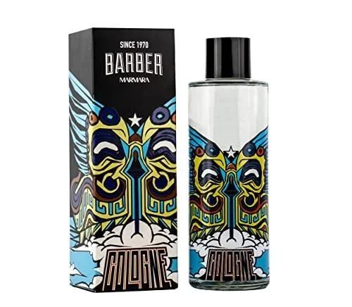 Barber Marmara Puerto Rico Limited Edition Eau De Cologne 500 ml Men S Fragrance Water Glass Bottle Gift Packaging Men S Perfume Aftershave Men Cologne Barber 8% Fragrance Oil