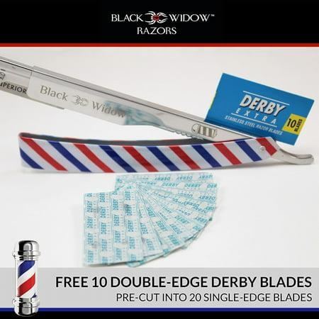 Black Widow Barber Pole Razor