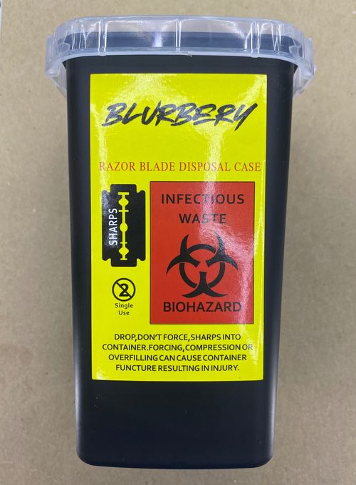 Blurbery Razor Disposal - Black