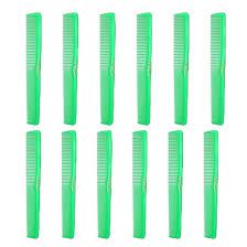 Cleopatra #420 Finger Wave Comb Neon Green 12 pack