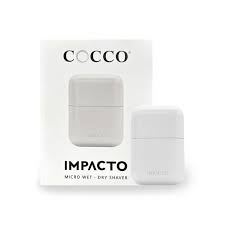 Cocco Impacto Shaver, Hygienic Gold Foil Triple Blade, White, Wet & Dry Use, Magnetic Replaceable Head, Intelligent Accelerator, 90 Min Run Time