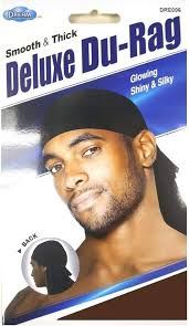 Deluxe Du Rag - Black