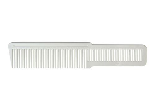 Diane 8” Flat Top Comb White
