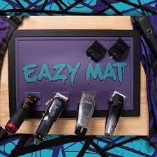 Eazy Clipz Barber Mat - Purple/ Black