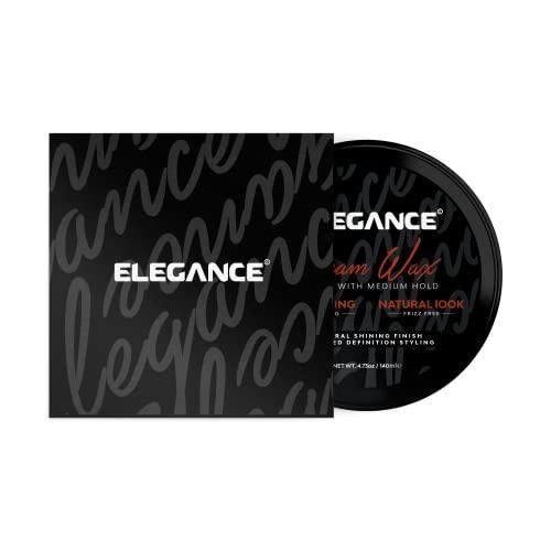 Elegance Hair Cream Wax, 140ml, Moisturizing Natural Look