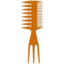 Gold Magic 3 in 1 Hair Pick Fluff Detangling Comb