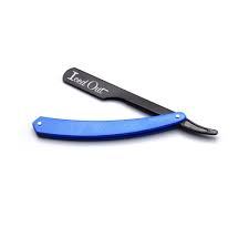 Iced Out Folding Razor Holder- Blue