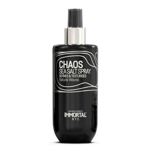 Immortal NYC 'Chaos' Sea Salt' Spray 8.45 Oz/250ml- Natural Waves -Extra Texture & Volume-Natural Look & Hold