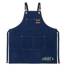Johnny B. The Work Apron Blue