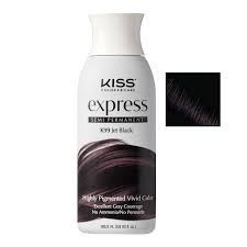 Kiss Express Color Semi-Permanent Jet Black 3.5 oz