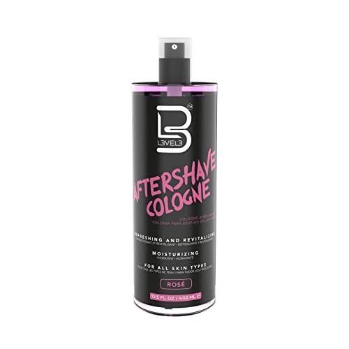 LEVEL3 Aftershave Spray Cologne Rose 13.5fl oz