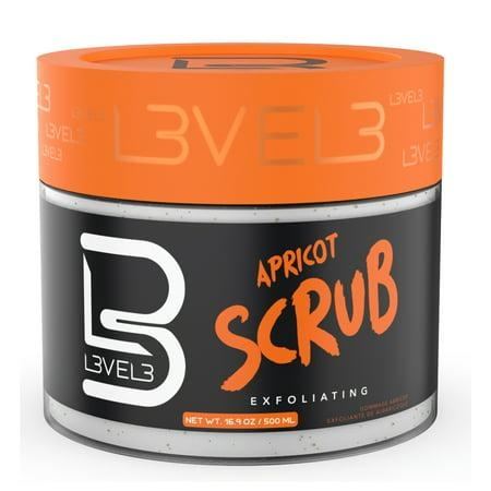 LEVEL3 Apricot Face Scrub Face Scrub 16.9oz