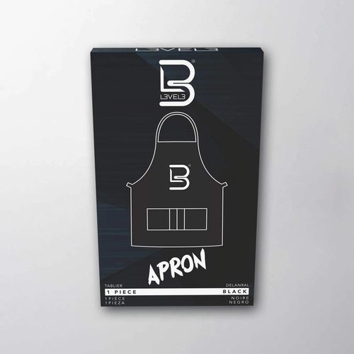 LEVEL3 Black Apron