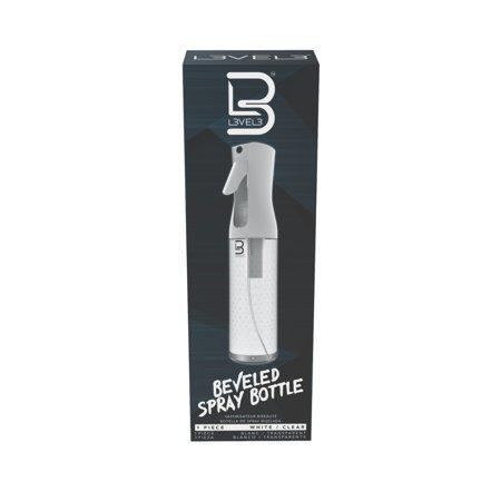 LEVEL3 Clear Beveled Spray Bottle