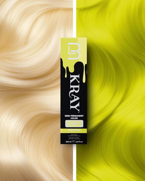 LEVEL3 Kray Electric Yellow Semi Permanent Color