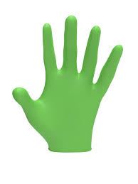 LEVEL3 Nitrile Gloves Lime Medium