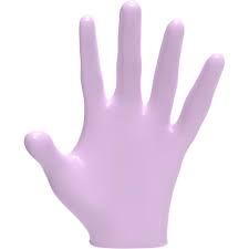 LEVEL3 Nitrile Gloves Pearl Lavender Small