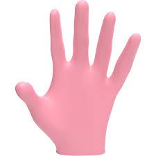 LEVEL3 Nitrile Gloves Pink Pearl XL