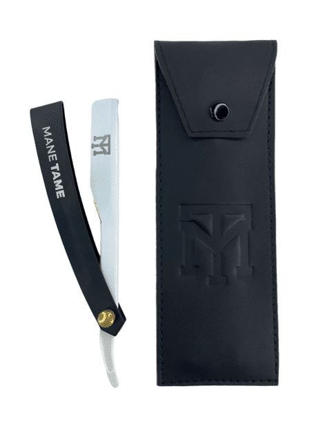 Mane Tame Straight Razor Black/White