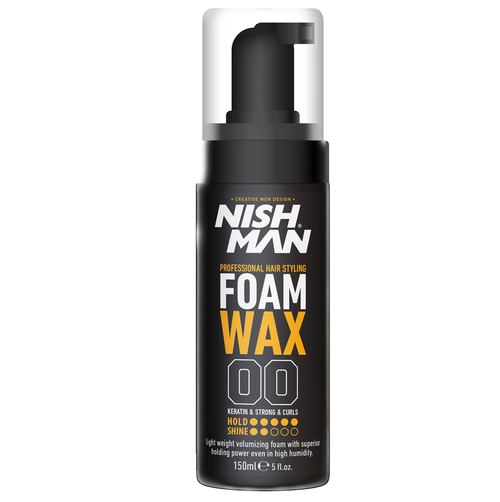 Nishman Hair Styling Foam Wax