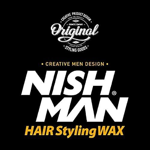Nishman Hair Styling Series P5+ Powder Wax Ultra Hold