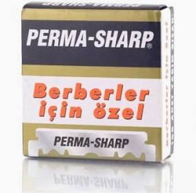 Perma-Sharp 100 Straight Edge Razor Blades for Use in Professional Barber Razors