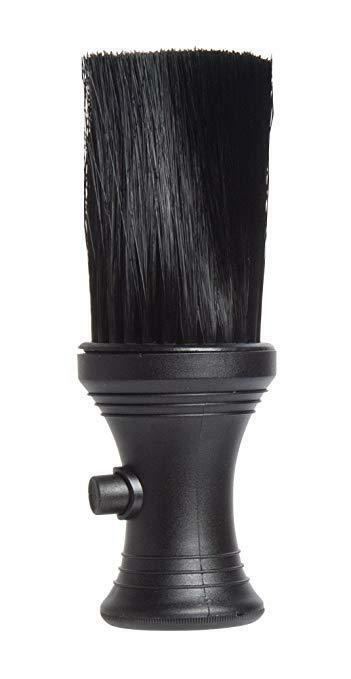 Powder Neck Duster Black Nylon Bristles Talc Dispenser