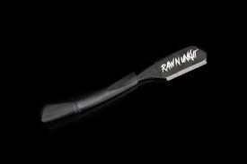 Raw N Unkut Straight Razor- Black