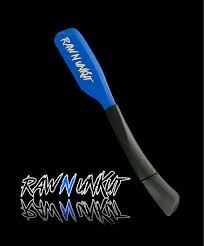 Raw N Unkut Straight Razor - Blue