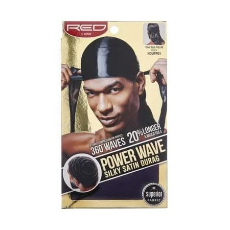 Red by Kiss Power Wave Silky Satin Durag