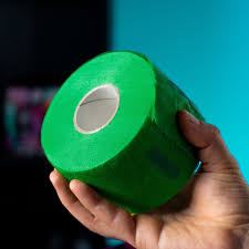 Rolda Barber Green Colored Neck Strips 5 roll pack