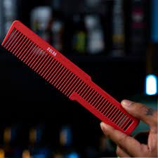 Rolda Cutting Carbon Fiber Comb 8 inch Red