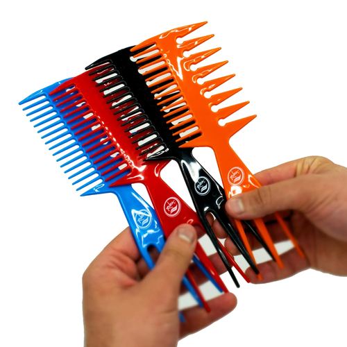 Rolda Multi Style Barber Comb 3-in-1 Fish-Tail Bone Shape