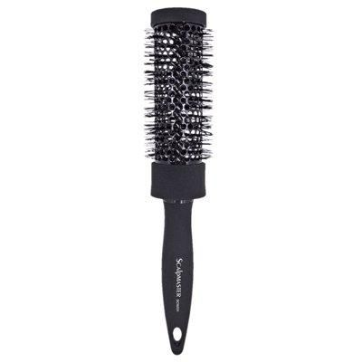 Scalpmaster Thermal Round Brush - Black