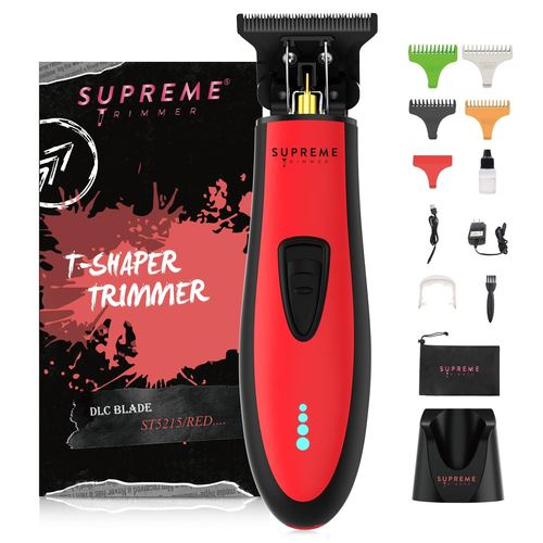 Supreme Trimmer DLC T-Shaper | 120 Min Run Time | Zero Gapped Liner | St5215 Red