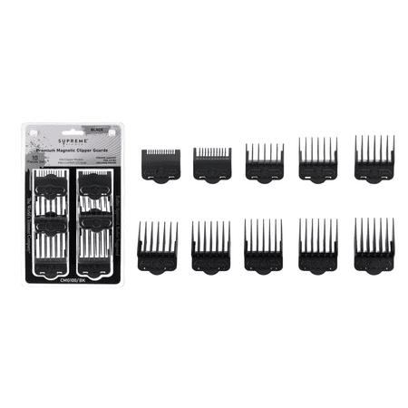 Supreme Trimmer Guide Comb Replacement for Pro Clipper STC5030 Size Guards - Black