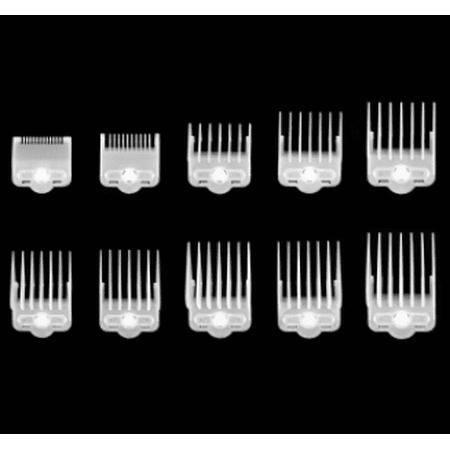 Supreme Trimmer Guide Comb Replacement for Pro Clipper STC5030 Size Guards - Transparent