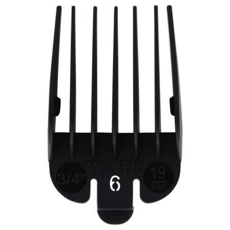 Wahl Attachment Comb #6 For Cuts - 3/4 Black