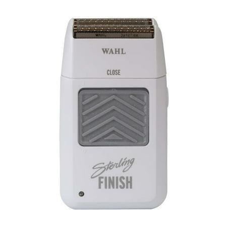 Wahl Sterling Finish Shaver - White